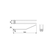 Drum Mower Spring Fella Λοξό (Α90-Β560)