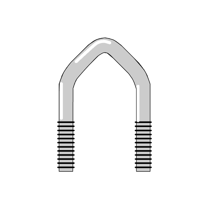 Small yoke M10 ZITA zync plated