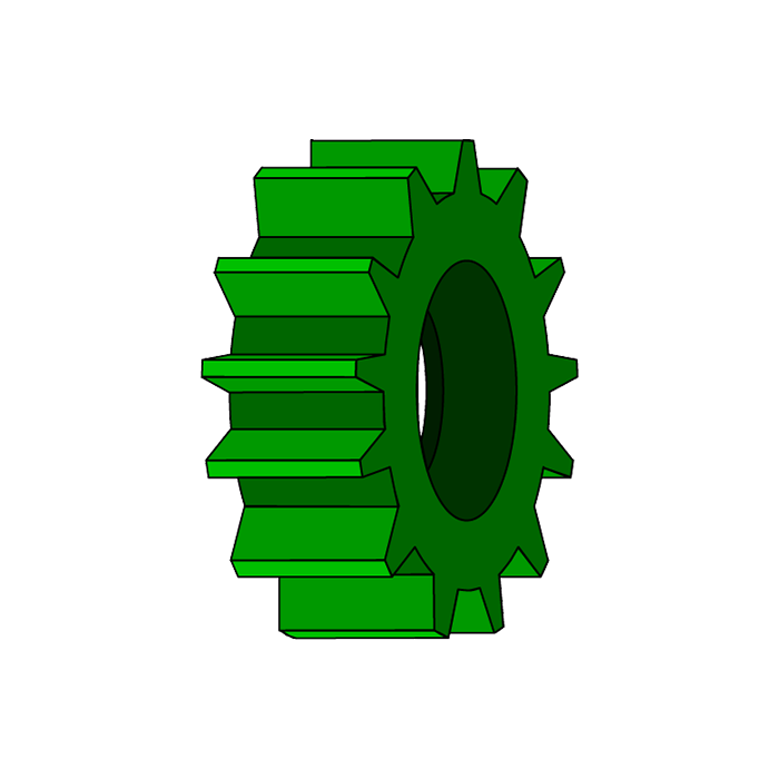 Drive gear ZETA D14