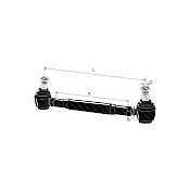 Ακρόμπαρο Τρακτέρ KTRA Διπλό 22x1.5 L.460