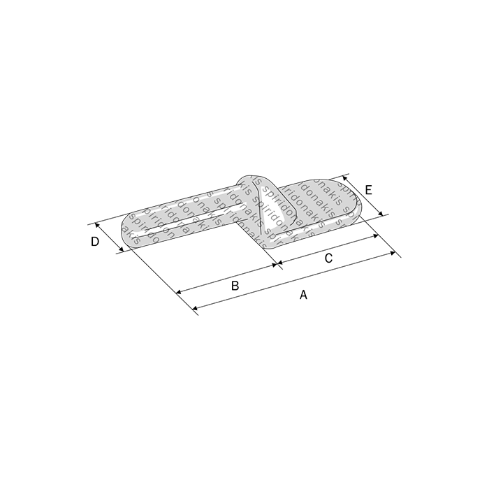 Hinge Pin BT 110x34 Φ16