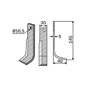 Μαχαίρι Φρέζας Comeb K16 35x5