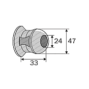 Ball Plough Kverneland 074761 M16x40