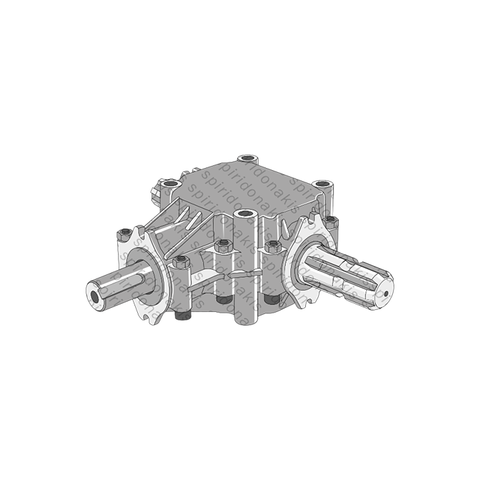 General Use Gearbox 1018053G222 1018 T R.1/1,90 Shaft-Shaft 25mm Bondioli & Pavesi