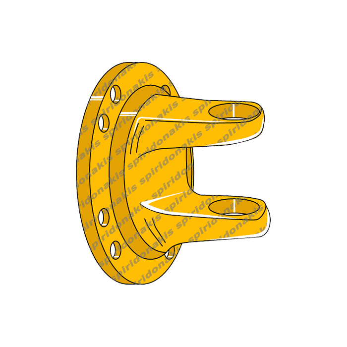 Flange with Yoke No3 27x70 Binacchi