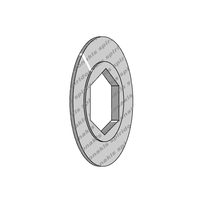 Disc with Hexagon Hole 0869114 LF3 Φ140 Binacchi