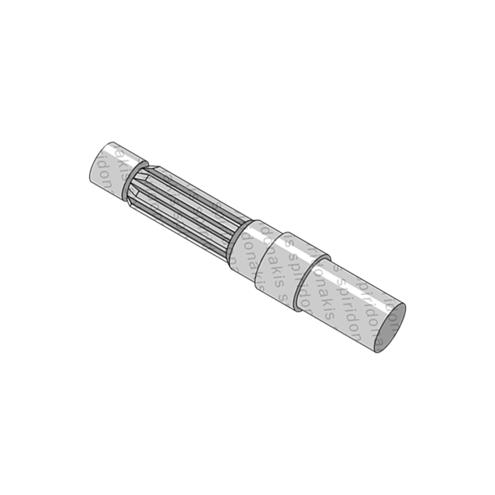 PTO Shaft Splined 5 Teeth 25-20/L.150mm