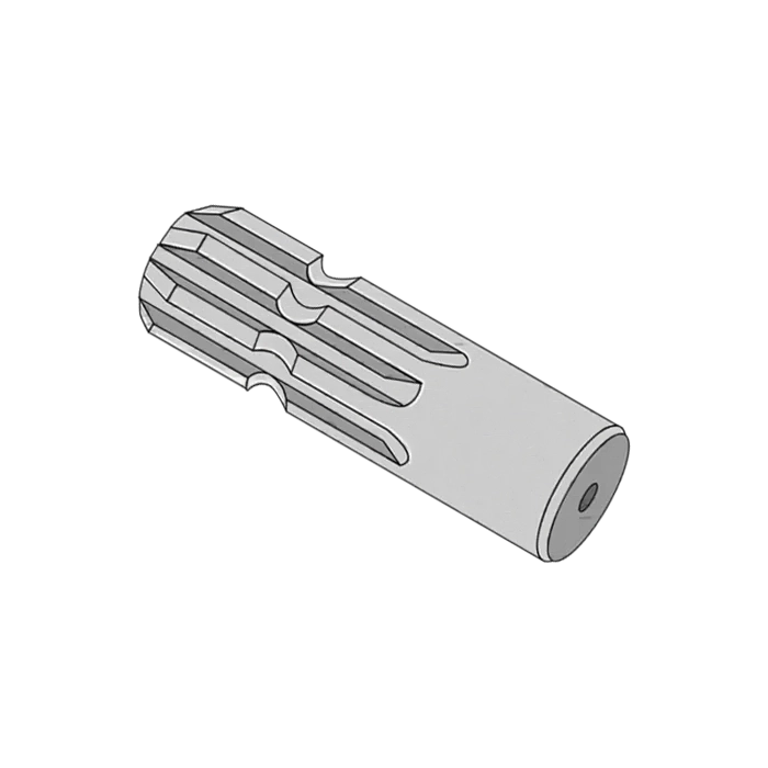 Άξονας Καρρέ Παρτικόφ PTO Μονός 1''-3/8 z6 L.100mm