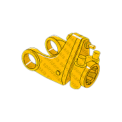 Ratchet torque limiter with overunning clutch LB8 35x106,5 Binacchi