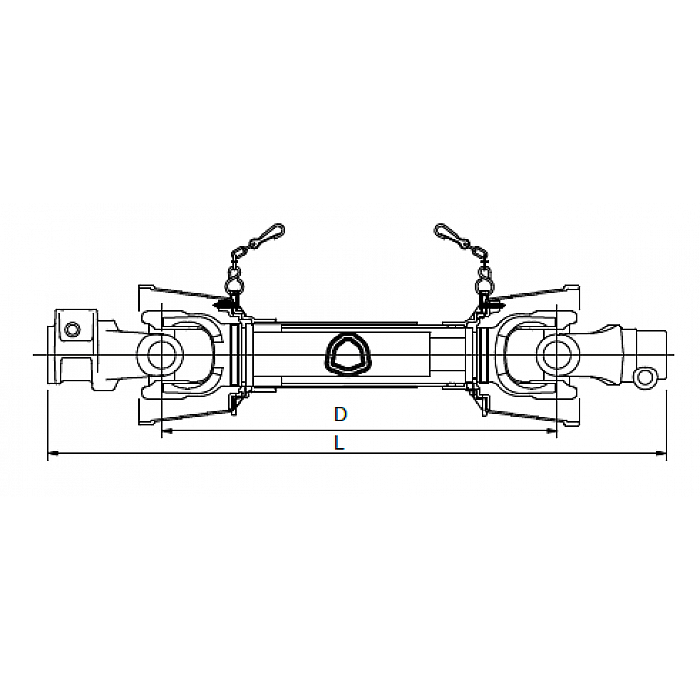 Άξονας Αστεροειδής με Συμπλέκτη LB8 1-3/4''z6 35x106,5 Binacchi Άξονας Αστεροειδής με Συμπλέκτη LB8 1-3/4''z6 35x106,5 Binacchi