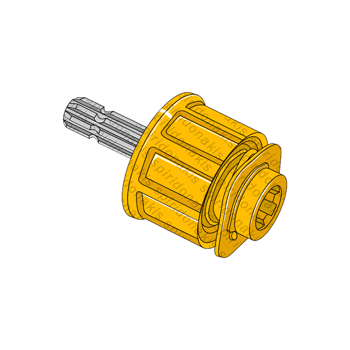 Ratchet Torque Limiter Two-Way 0905S60 LWM5 1-3/8''z6 Male-Female Binacchi 