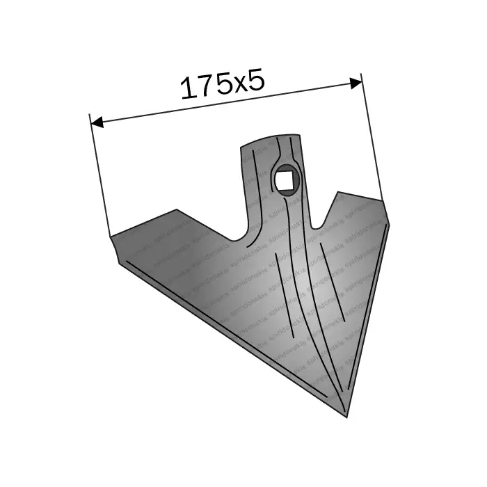 Χελιδόνι Καλλιεργητή Flex 175x5 AMW Χελιδόνι Καλλιεργητή Flex 175x5 AMW