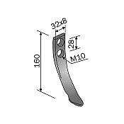 Tine for Tracer Spring KK28 M10 Bellota Tine for Tracer Spring KK28 M10 Bellota