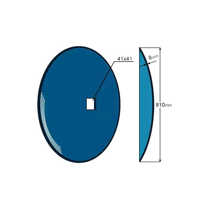 Straight Disc 32'' 41x41 Bellota