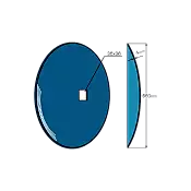 Straight disc 22'' 36x36 Bellota Straight disc 22'' 36x36 Bellota