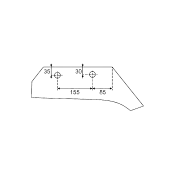 Share Plough Pestrofidi 12'' Share Plough Pestrofidi 12''