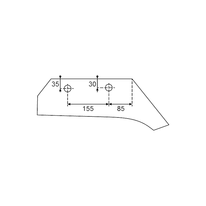 Share Plough Pestrofidi 12'' Share Plough Pestrofidi 12''