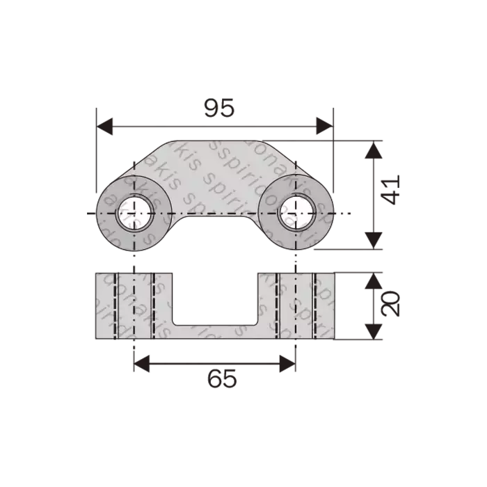 Power Harrow Tine Center-Center 65 Φ16x1.5 Power Harrow Tine Center-Center 65 Φ16x1.5